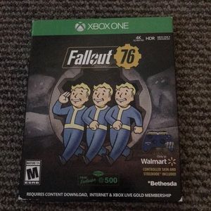 Fallout 76 steel book deluxe edition